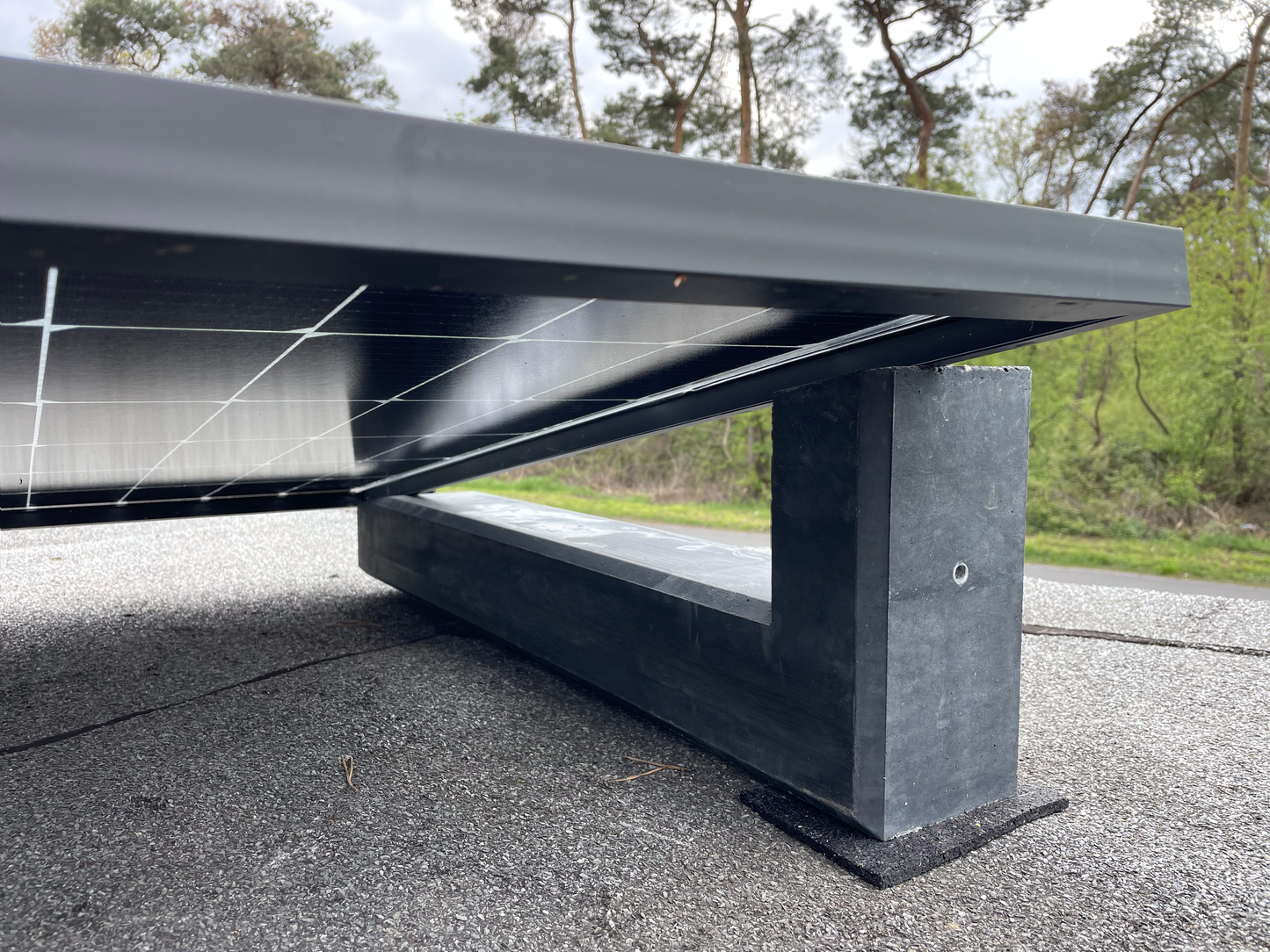 PV-Aufständerung 10° aus Feinbeton: Praktisch und Zuverlässig 0,00%MwSt