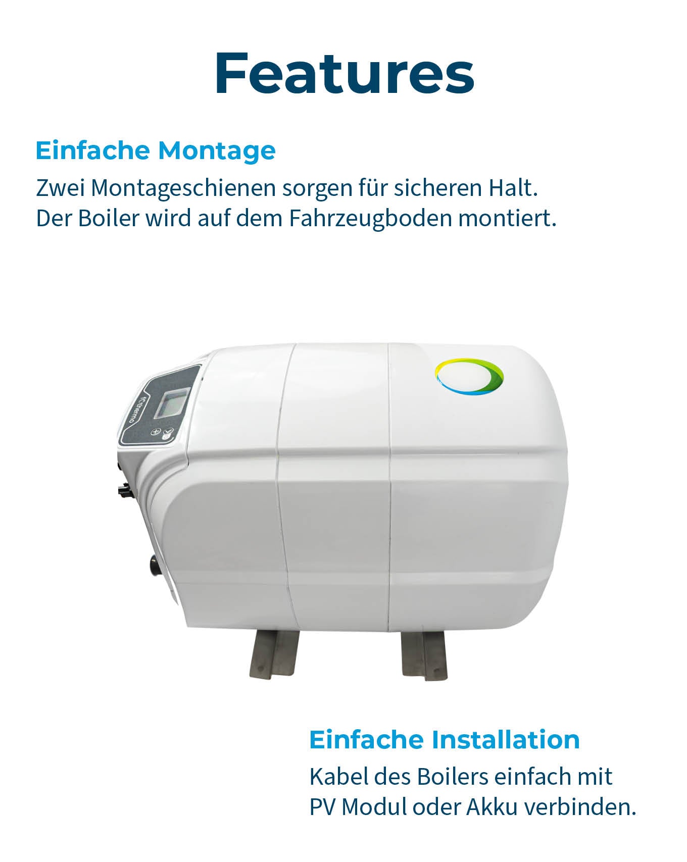 Solar Caravan Boiler 10 Liter