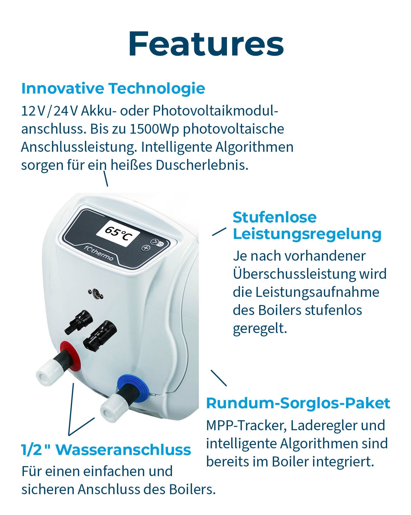 Solar Caravan Boiler 10 Liter