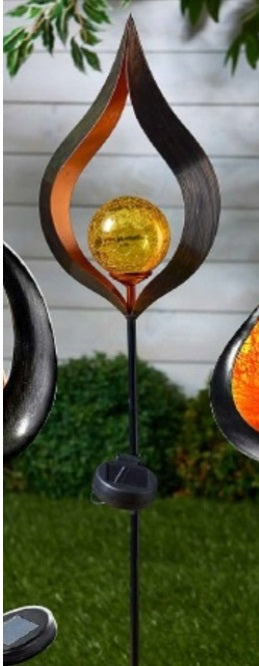 Solar Laterne Flame Effect / Fireball H x 93 cm