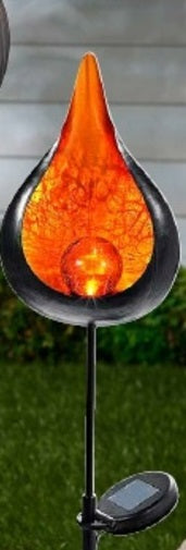 Solar Laterne Flame Effect / Fireball H x 93 cm