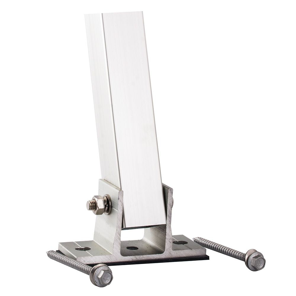 Flachdachmontage Neigungsverstellbar 10°-60°