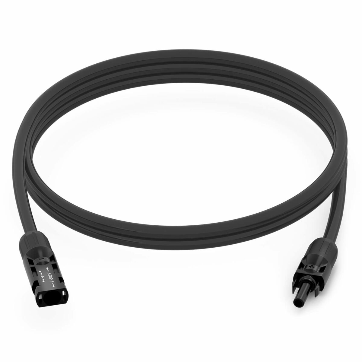 Solarkabel 6 mm² mit Solarstecker und Solarbuchse