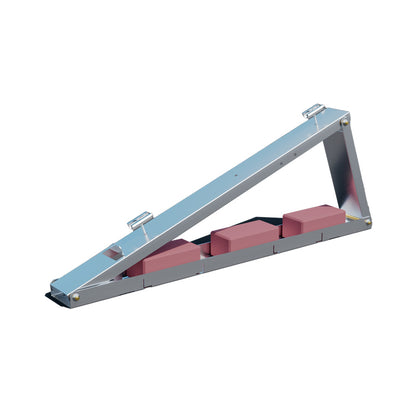 Flachdach-Aufständerung – „Flat-Flex“-Set – für 2 x PV-Module 35° (nebeneinander)