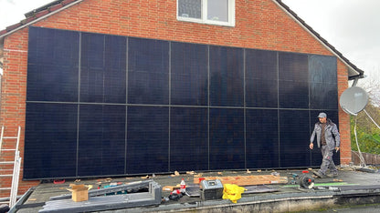 WandPV Premium verdecktes Montagepaket - vertikale Montage von 2 PV-Modulen 0,00%MwSt