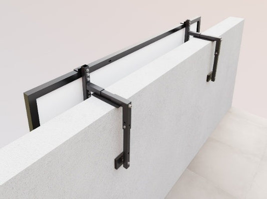 Betonbalkonhalterung Typ 2 – Mit Höhenverstellung & mehr Flexibilität