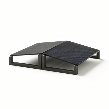 Wattstone 10° XL PV-Aufständerung aus Feinbeton, Anthrazit (34 kg)